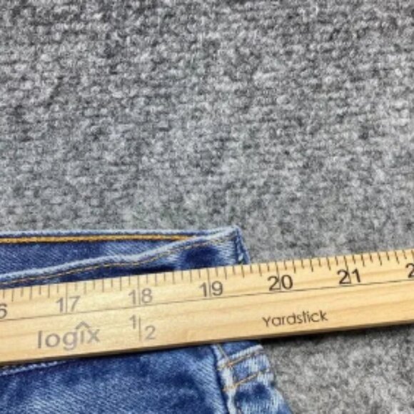 Vintage Levis Jeans Men 38x31 Blue 501 Button Fly Classic Straight Y2K Tag 42x34 - Picture 4 of 13